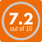 toegekende score 7.2